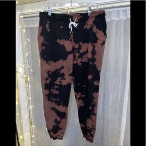 Old Navy~Handmade Bleach Dyed Vintage Sweatpants. Size Large.